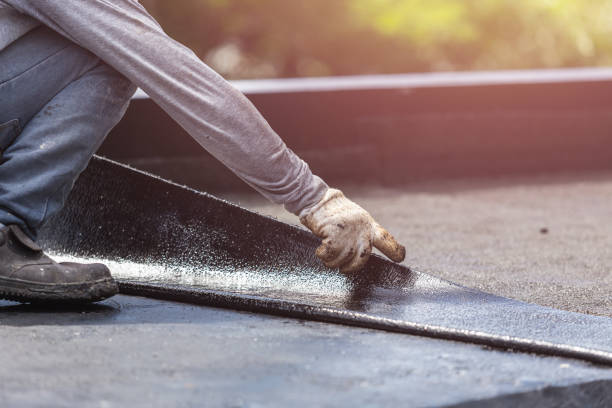 Professional Foundation Crack Repair technician working in Romney, IN